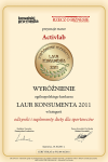 Laur Konsumenta 2011